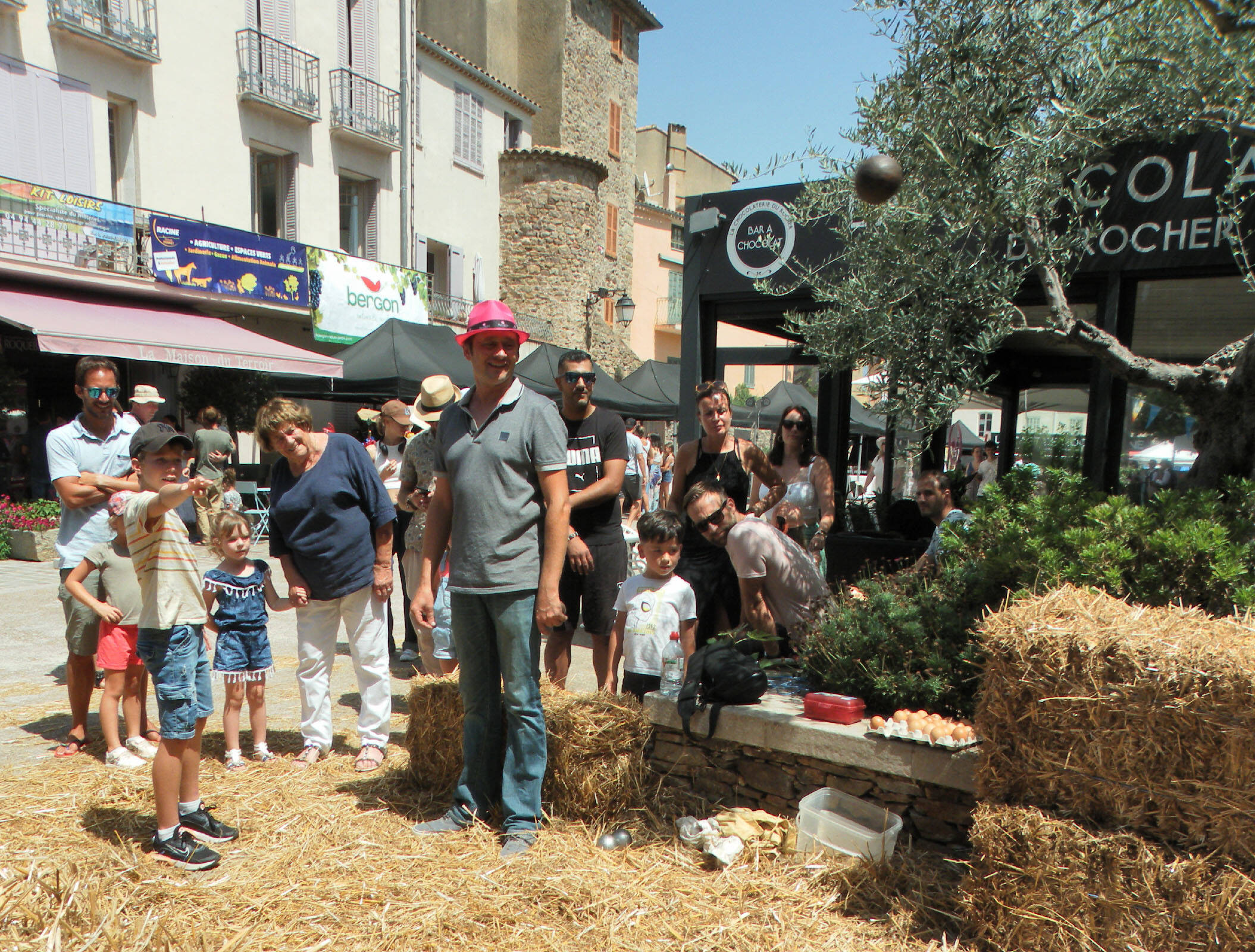 Public et producteurs réunis le temps d'une fête agricole à Roquebrune-sur-Argens