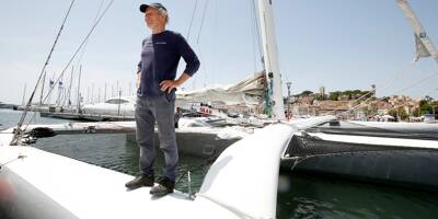 Un bateau, un film, une course... Philippe Poupon fera la Route du Rhum sur le voilier de Florence Arthaud