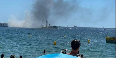 Un début de feu sur un bateau vite maîtrisé, au port Gallice de Juan-les-Pins