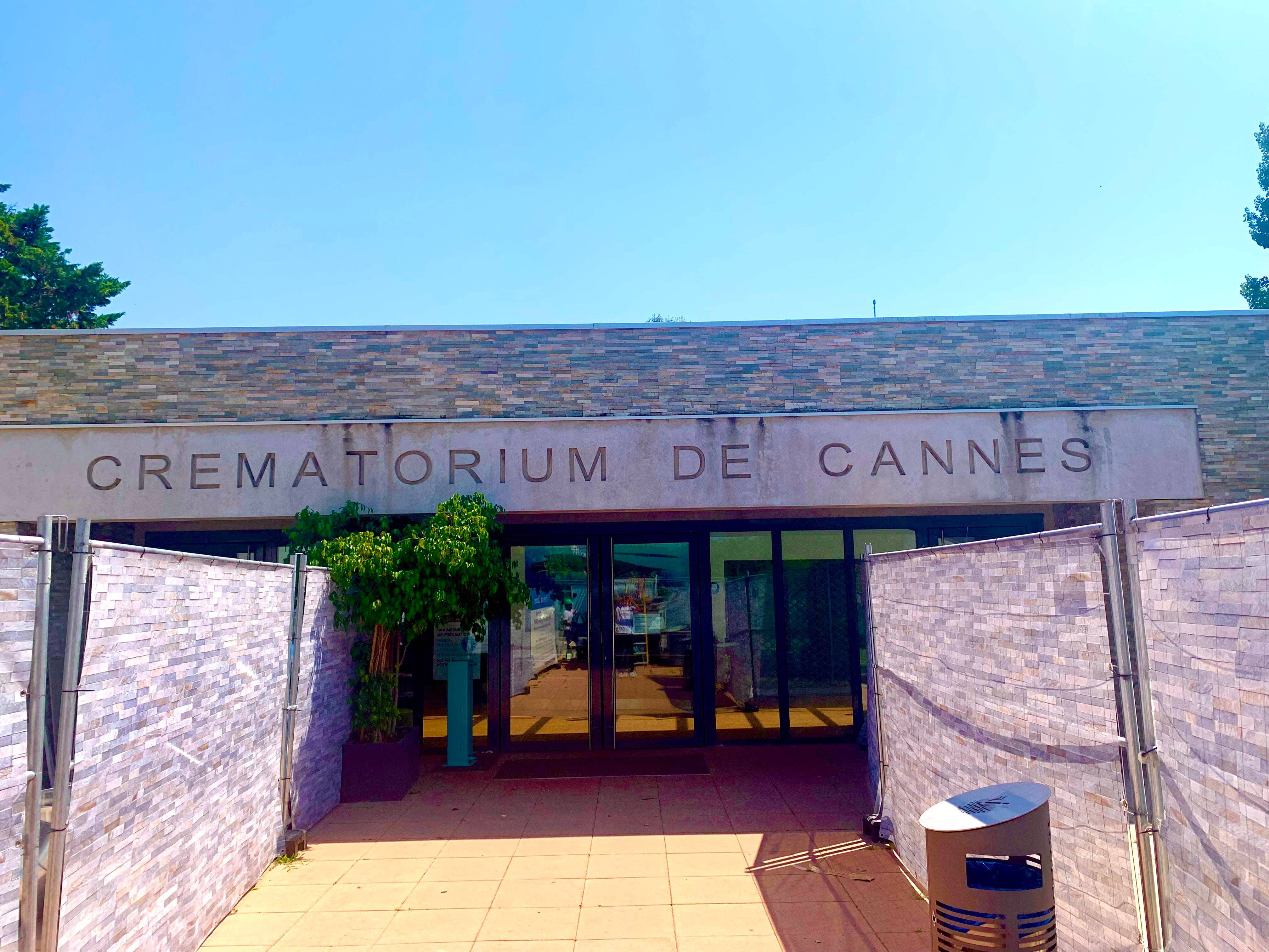 Les travaux du crématorium de La Bocca à Cannes vont s'achever alors que la demande est en hausse constante