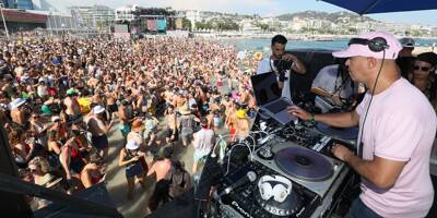 Le DJ Cut Killer a éclaboussé la Croisette aux Plages électros de Cannes ce dimanche