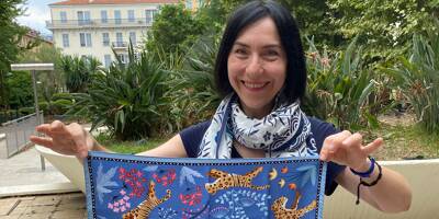 Ce foulard en soie conçu à Nice en lice pour un prix prestigieux: on vous raconte l'histoire d'Ania et de son 