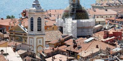 Le dôme de la cathédrale Sainte-Réparate est en chantier à Nice, on vous explique pourquoi