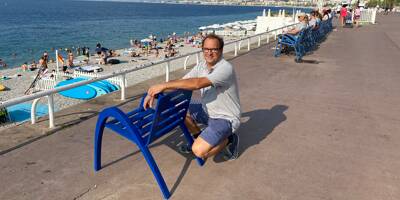 Bientôt une toute nouvelle chaise bleue sur la promenade des Anglais? Un inventeur niçois y travaille d'arrache-pied