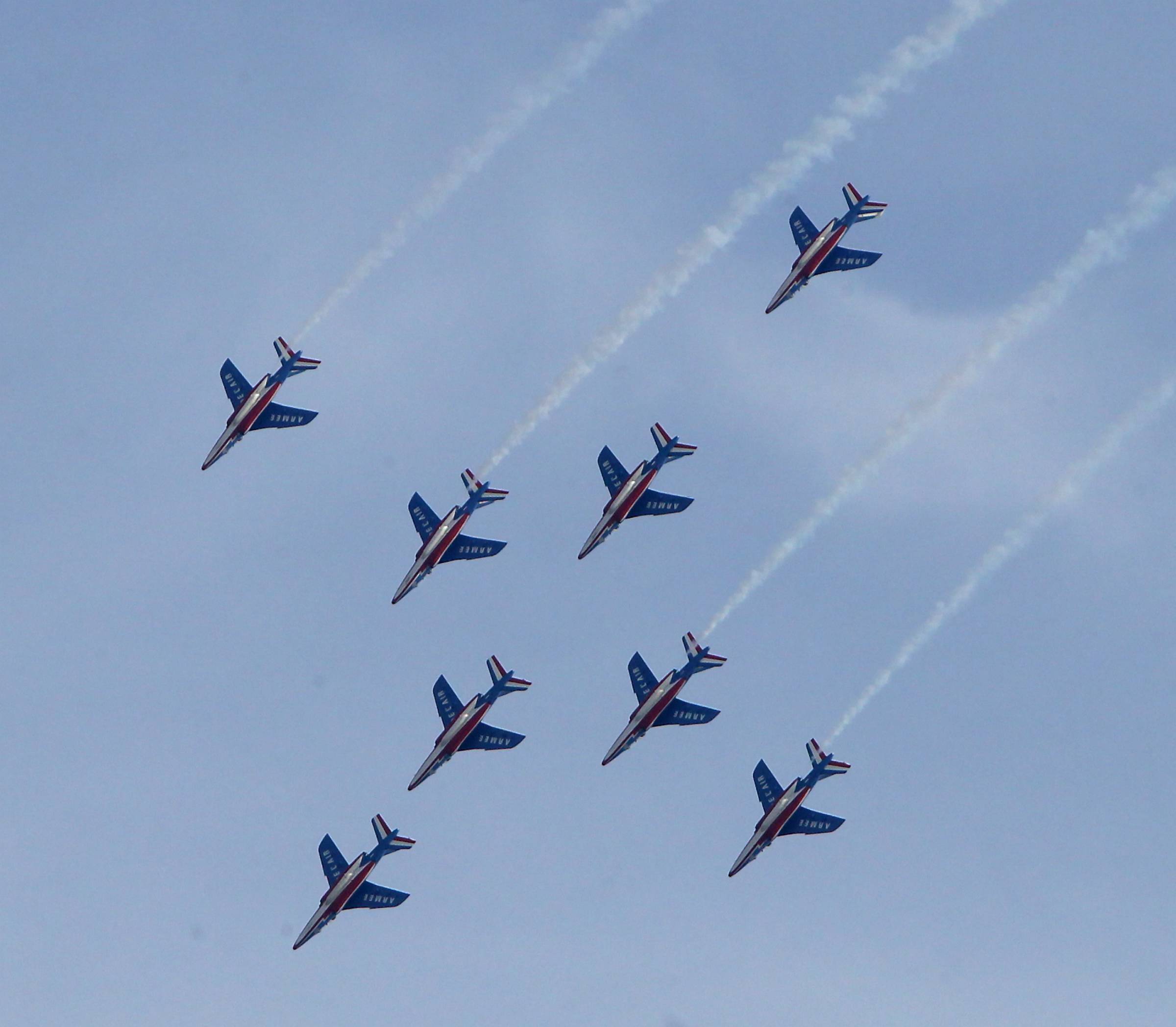 La Patrouille de France fera son show ce lundi après-midi au Mourillon à Toulon