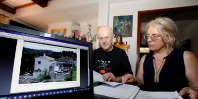 Ce couple de retraités de Saint-Paul-de-Vence se bat depuis des années contre le bâtiment illégal que leur voisin construit en bordure de leur propriété