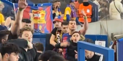 Cris de singe et saluts nazis: deux supporters espagnols interpellés après le match PSG-Barcelone