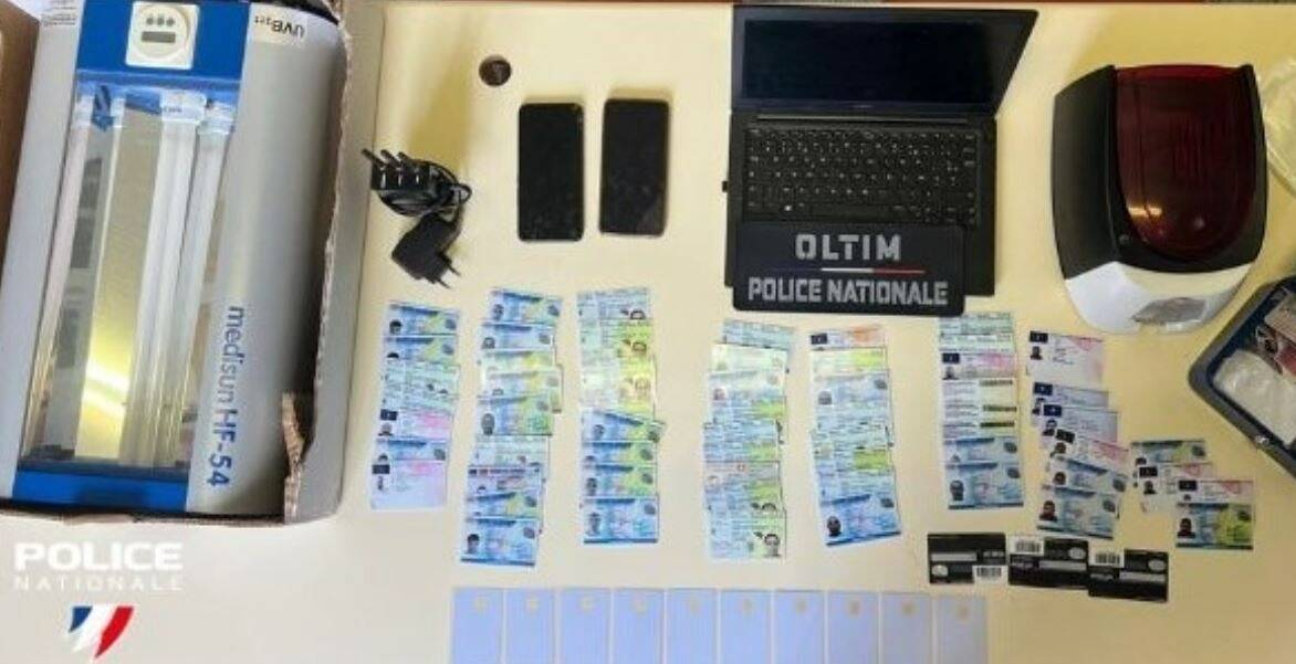 Comment un simple contrôle routier a mené à la découverte d'un réseau de fabrication de faux documents d'identité sur la Côte d'Azur