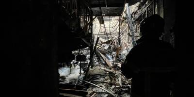 On a pu pénétrer dans les décombres du restaurant Yoru au lendemain du violent incendie à Nice, voici nos images