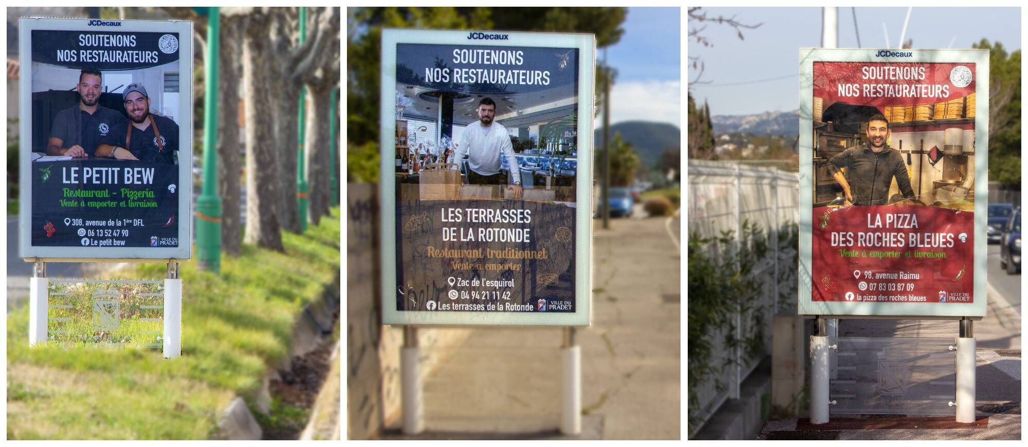 Cette commune du Var qui affiche ses restaurateurs dans les rues