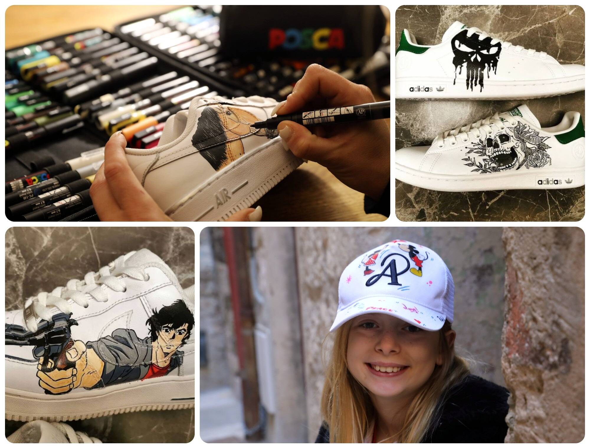 Du nail art à la customisation de basket, comment cette Mentonnaise s'est reconvertie pour faire face à la crise