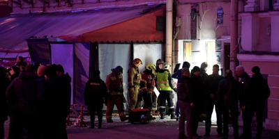 Un blogueur russe pro-guerre mort, 25 blessés, une femme arrêtée... Ce que l'on sait sur l'explosion dans un café de Saint-Pétersbourg