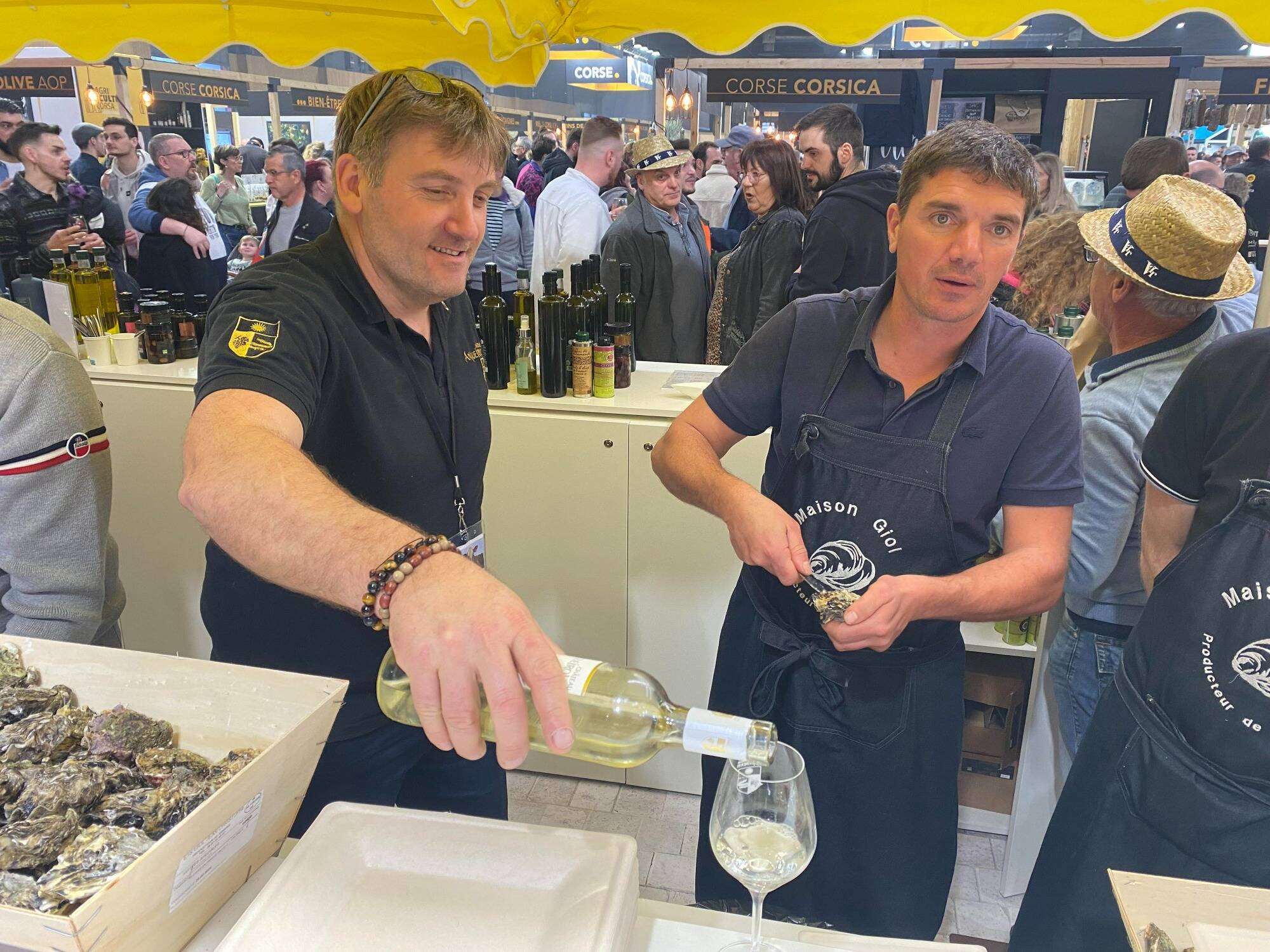 Le vins et les huîtres du Var cartonnent au Salon de l'agriculture à Paris