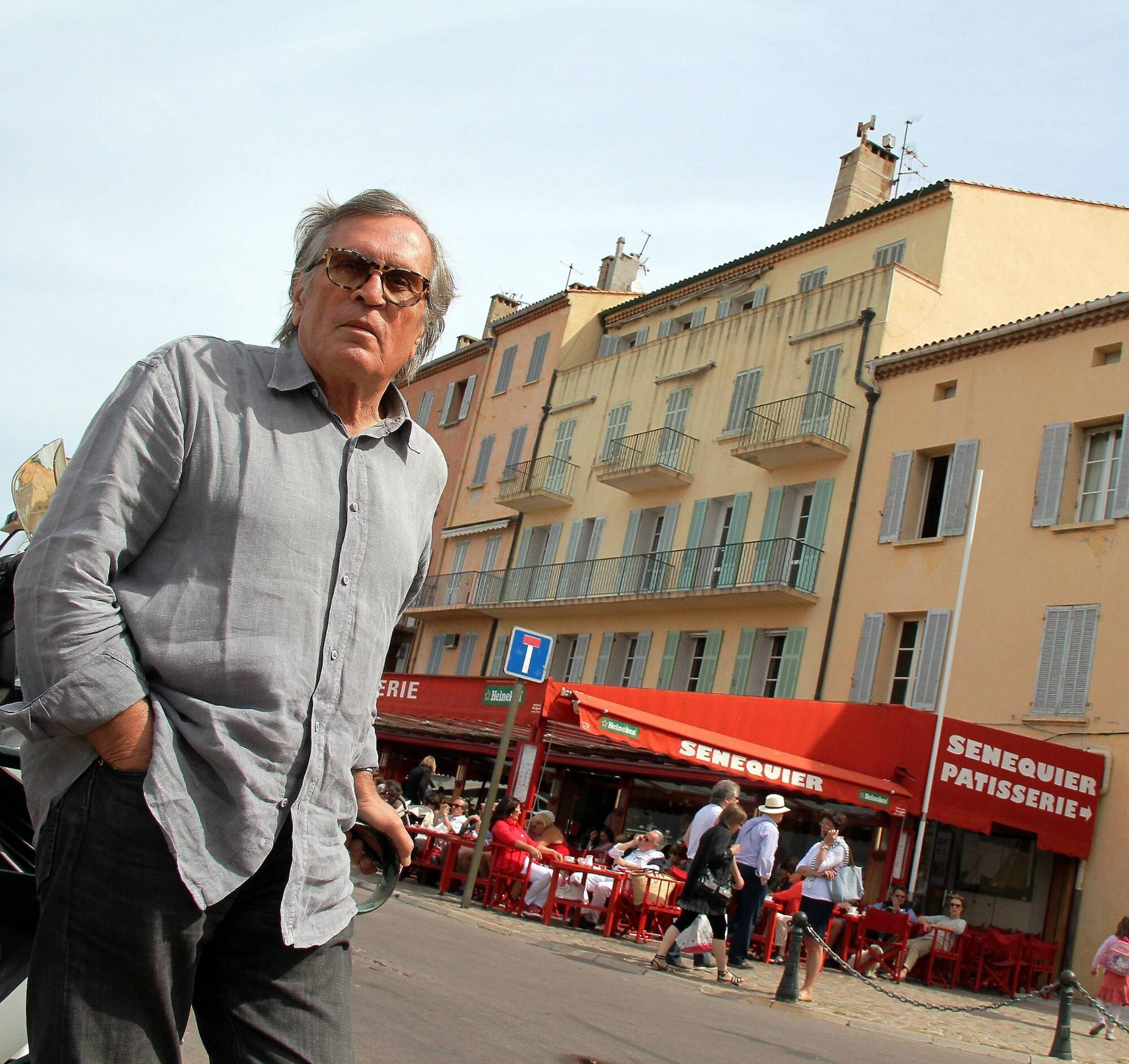 Jean-Denis Sarraquigne, le patron "historique" de la célèbre brasserie Sénéquier à Saint-Tropez s'en est allé