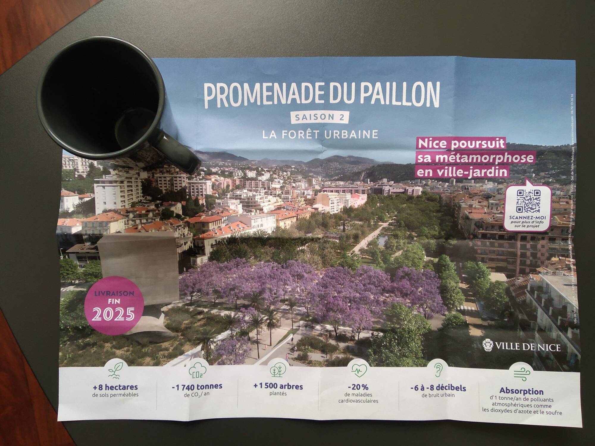 La Ville de Nice offre des sets de table aux restaurateurs... pour faire avaler la démolition d'Acropolis