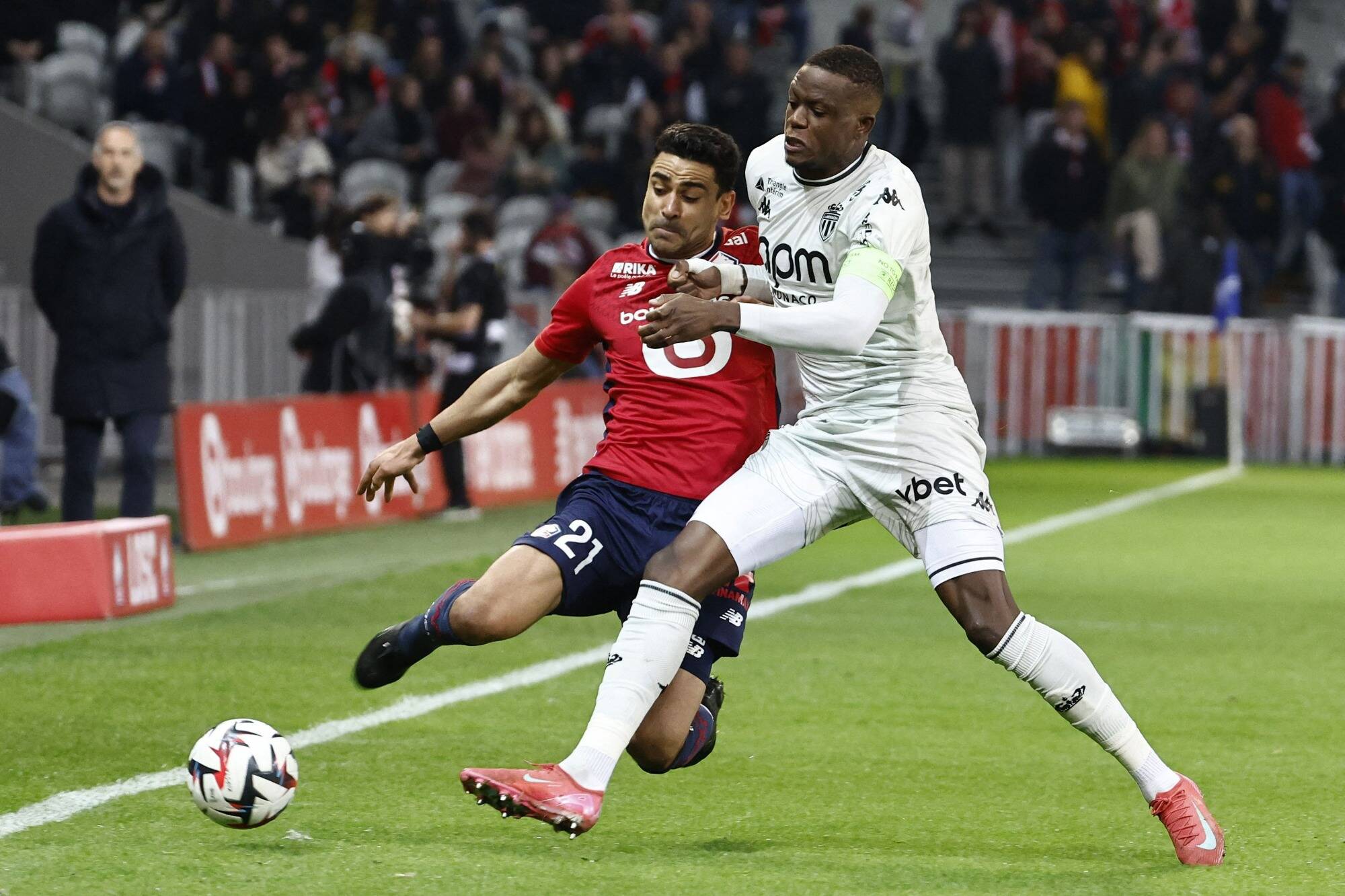 Zakaria, capitaine à la dérive... Découvrez les notes des joueurs de Monaco après le match face à Lille