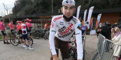 Le cycliste niçois Clément Champoussin termine deuxième de l'Ardèche Classic ce samedi