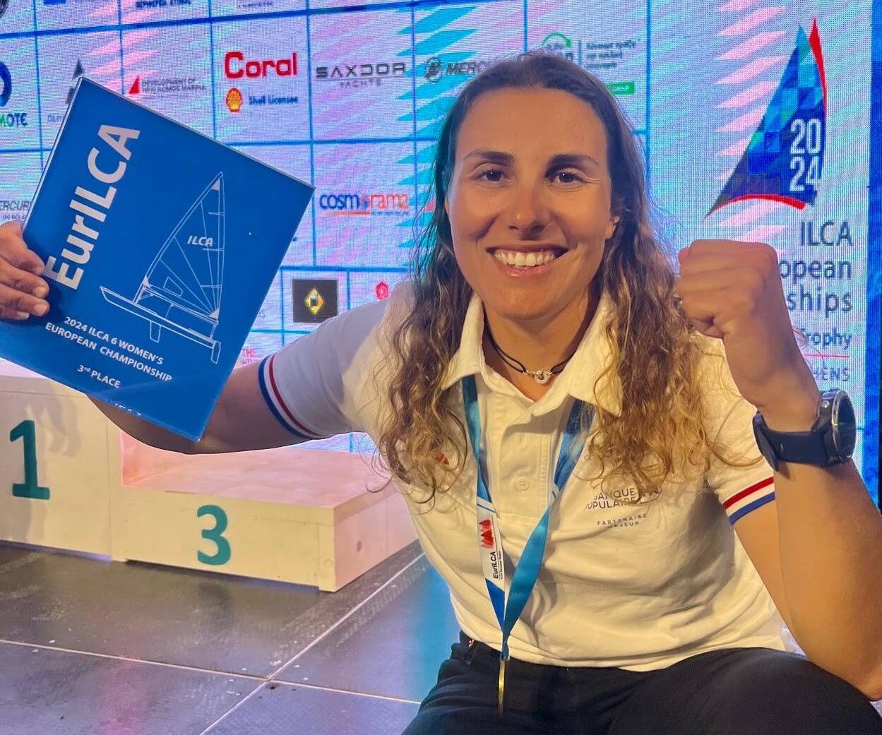 Sailing: Mandolocian Louise Cervera bronze medalist at the European Championships