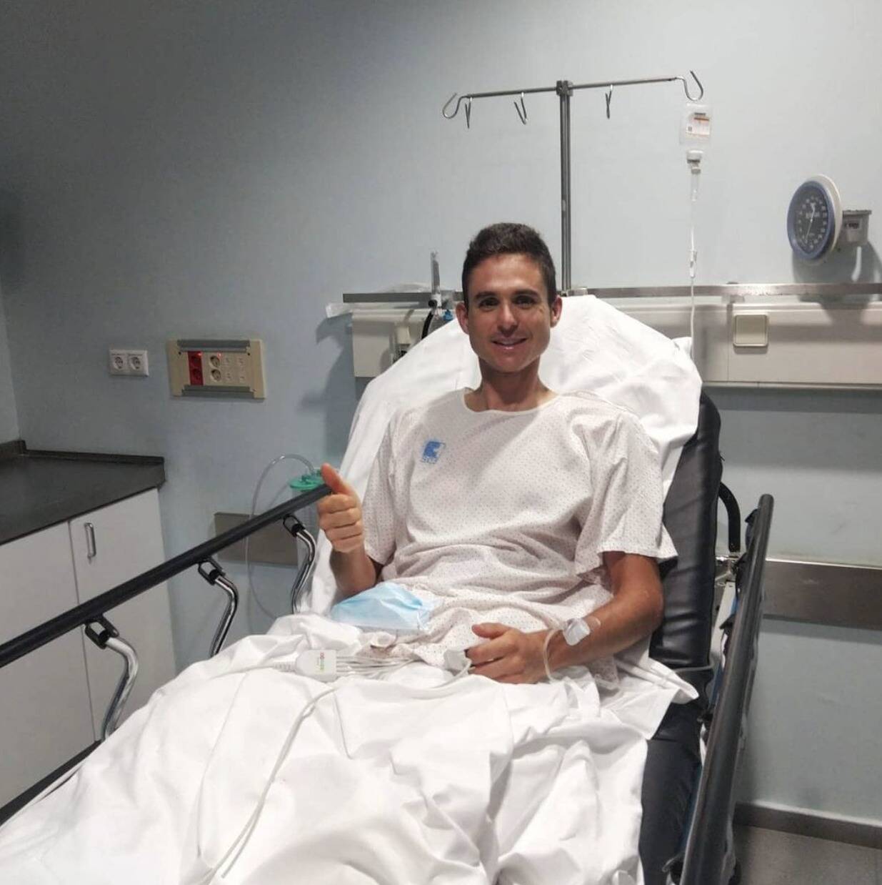 Victime d'une lourde chute mardi, le Vençois Rudy Molard abandonne la Vuelta