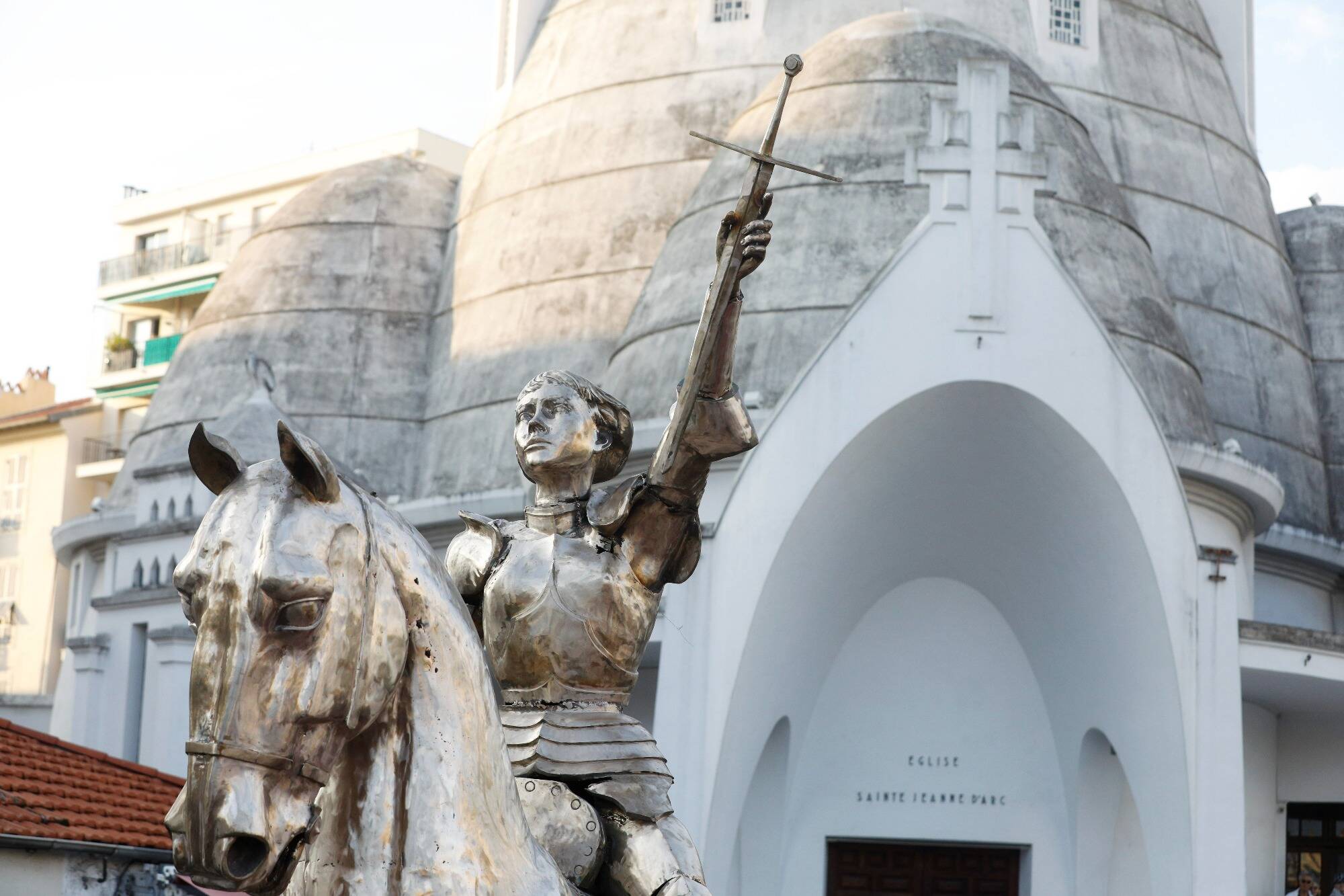 La statue monumentale de Jeanne d'Arc à Nice va-t-elle être déboulonnée? Le marché vient d'être annulé par la justice