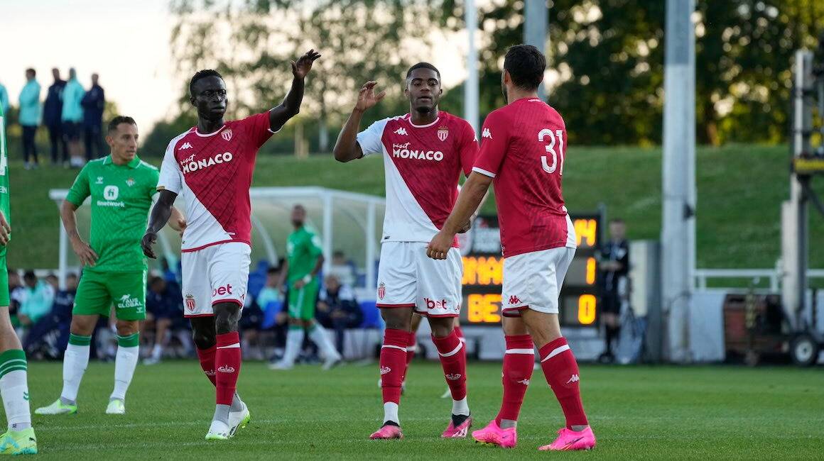 L'AS Monaco décroche sa première victoire en préparation contre le Betis Seville