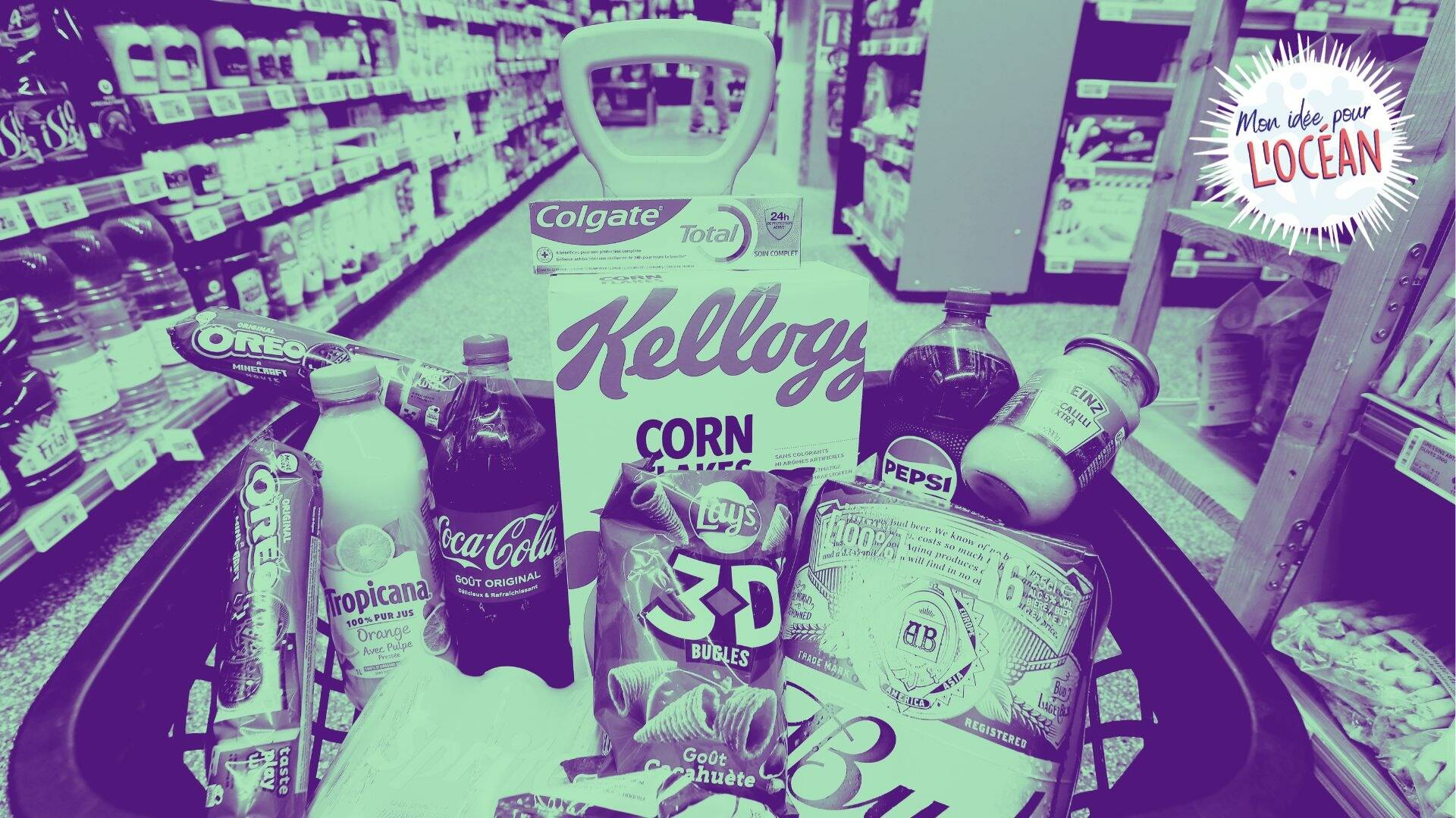 Ma proposition pour l'océan : "Passer un marché pour réduire les emballages de l'agroalimentaire."