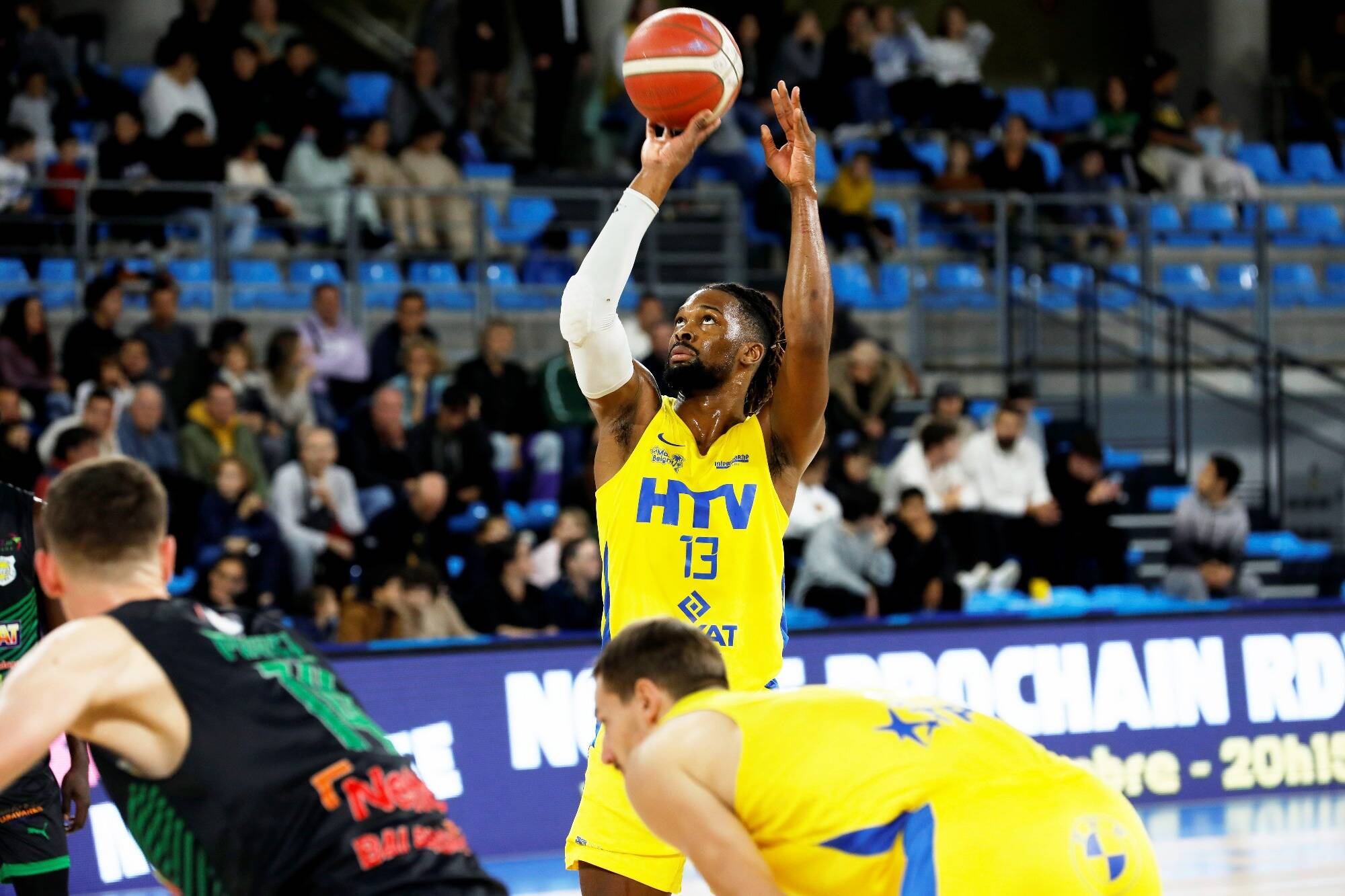 Basket-ball: le HTV a battu Feurs au forceps et au bout du suspense