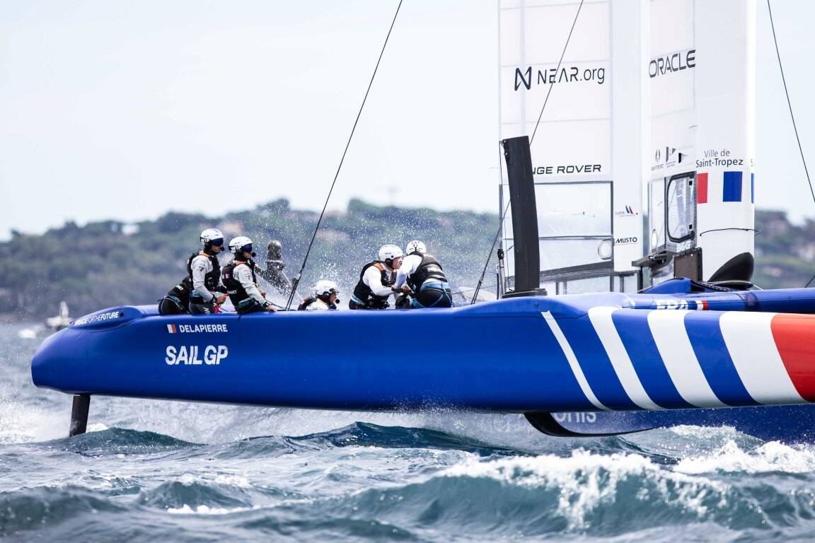 Pas de vent à Saint-Tropez ce dimanche, les Bleus privés de finale au Sail Grand Prix de France