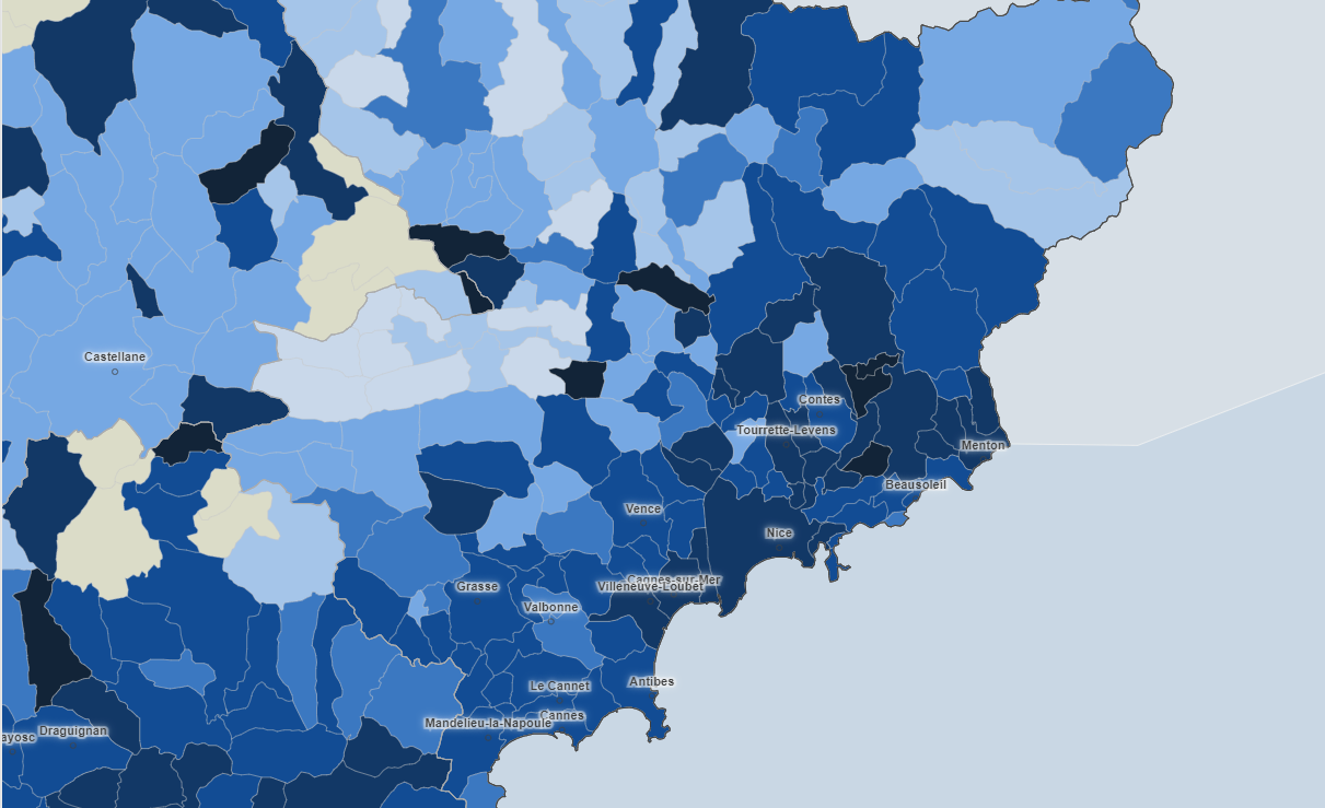 Comment la Covid-19 circule dans votre ville? Le point commune par commune dans les Alpes-Maritimes