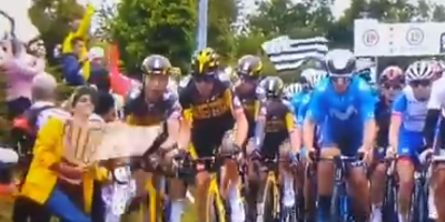 Le Tour de France porte plainte contre la spectatrice à l'origine de l'énorme chute