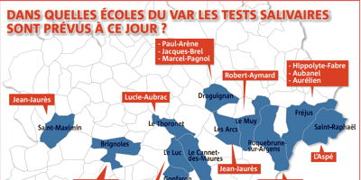 Dates, communes concernées... on fait le point sur la campagne de tests salivaires dans les écoles du Var