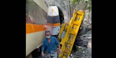 VIDEO. Plusieurs dizaines de morts dans le déraillement d'un train bondé à Taïwan