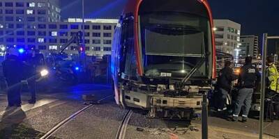 Le tramway de Nice déraille après avoir percuté une ambulance