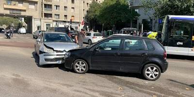 La circulation perturbée à Toulon après un accident dans le centre