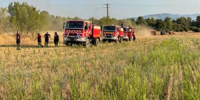 À la frontière entre Bouches-du-Rhône et Var, un feu de forêt a mobilisé 220 pompiers lundi
