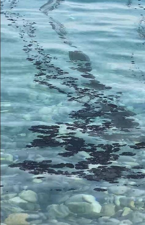 La préfecture des Alpes-Maritimes alerte sur une pollution marine d'origine "indéterminée" à Menton, la baignade interdite