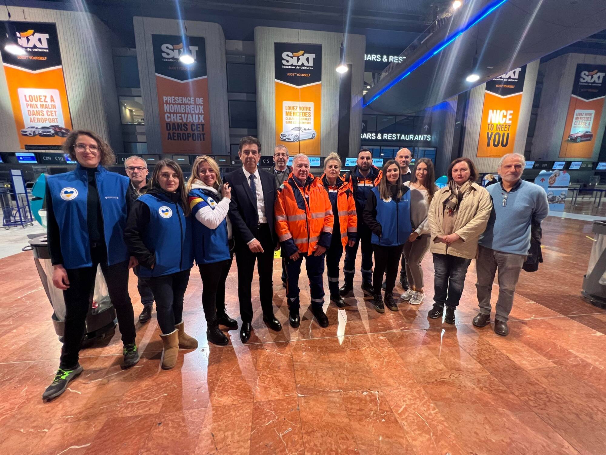 Le Département des Alpes-Maritimes en mission en Pologne pour rapatrier des réfugiés de la guerre en Ukraine