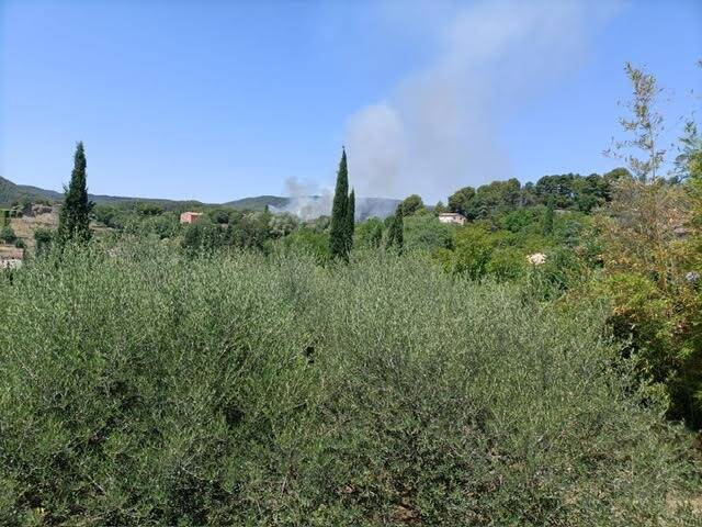 Un incendie de forêt se déclare à Salernes, près d'1 hectare parcouru