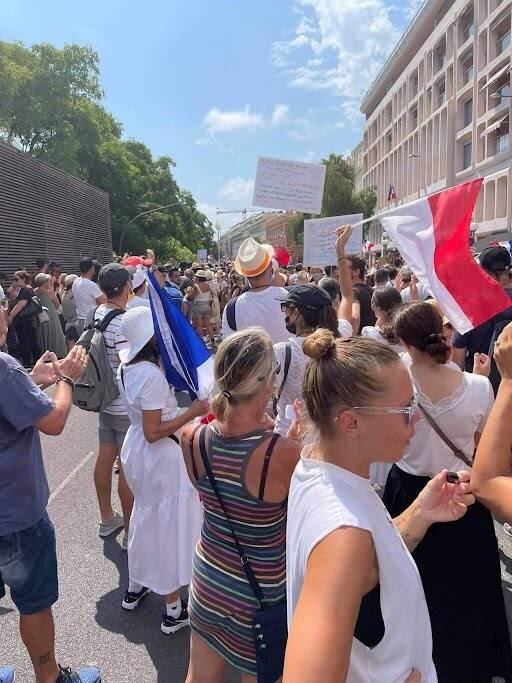 Les anti-pass sanitaire prêts à faire entendre leur voix pour la première fois à Monaco