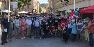 Rassemblement contre les idées d'extrême droite: des manifestants réunis à Toulon et Draguignan