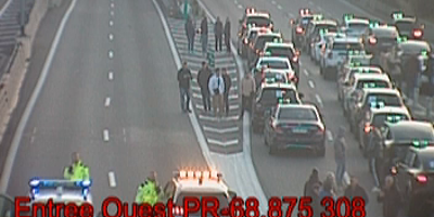 Manifestations des taxis: le trafic fortement ralenti à Toulon, le point sur les perturbations en cours et à venir