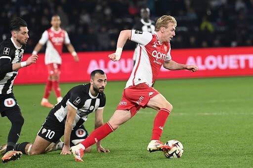 Biereth encore buteur, Caio Henrique règle son pied... Découvrez les notes des joueurs de l'AS Monaco après leur victoire à Angers
