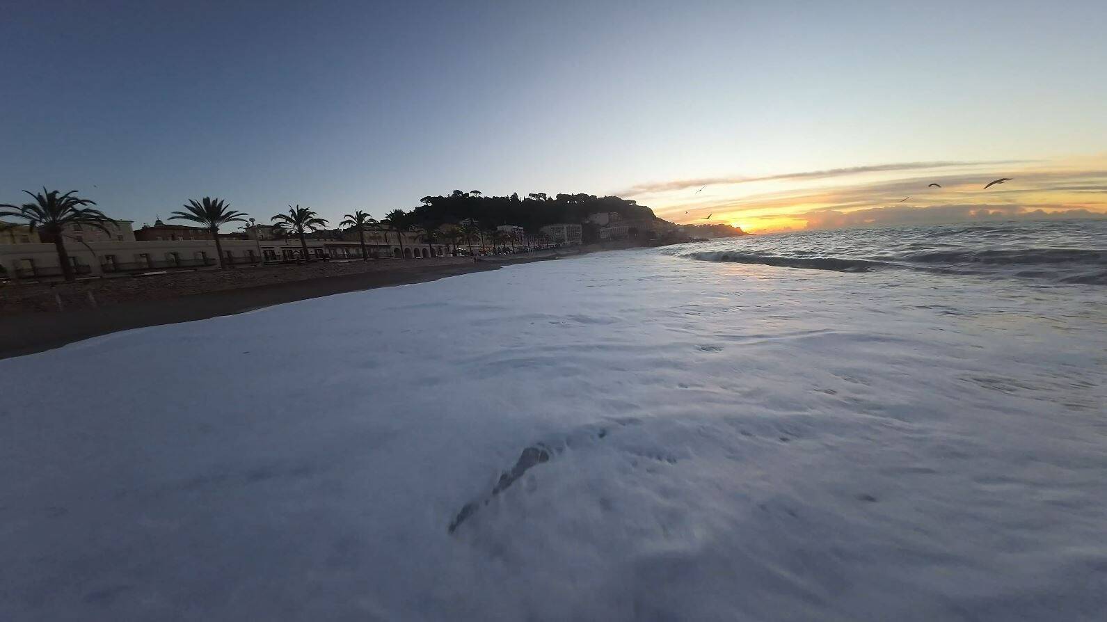 Bord de mer interdit aux piétons, tunnel temporairement fermé... Les images de la forte houle à Nice