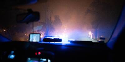Incendie monstre dans le Var: nuit de stress dans le Golfe de Saint-Tropez