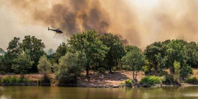 Désormais 6.300 hectares brûlés par l'incendie dans le Var