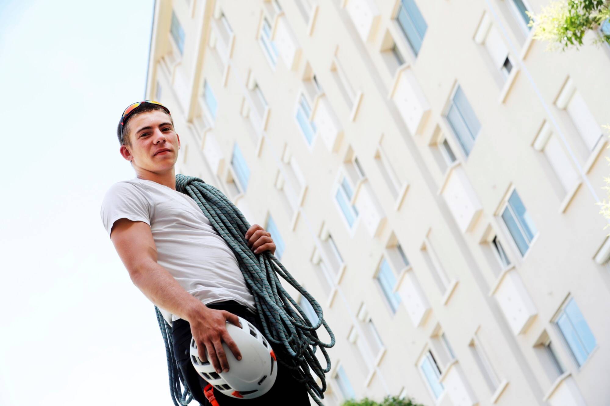 Ils ont choisi un métier qui embauche. Maxime, 18 ans, cordiste: "Une suite logique au lycée de la Montagne"