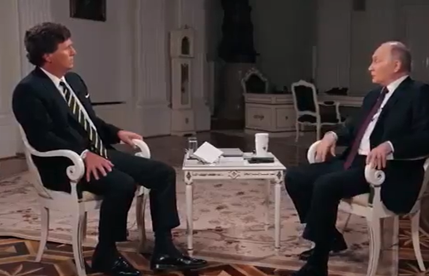 Une défaite "impossible", pas de volonté d'envahir la Pologne... ce qu'il faut retenir de la première interview de Vladimir Poutine à un média occidental depuis le début de la guerre en Ukraine