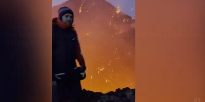VIDEO.Une éruption volcanique fait le bonheur des touristes en Russie malgré le danger