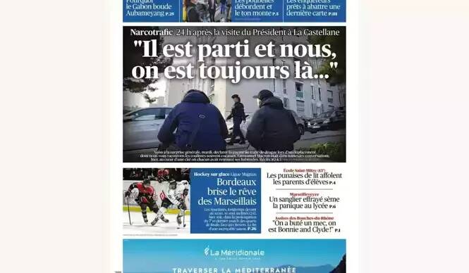 Fin de la grève à La Provence après la crise liée à la Une sur la visite de Macron